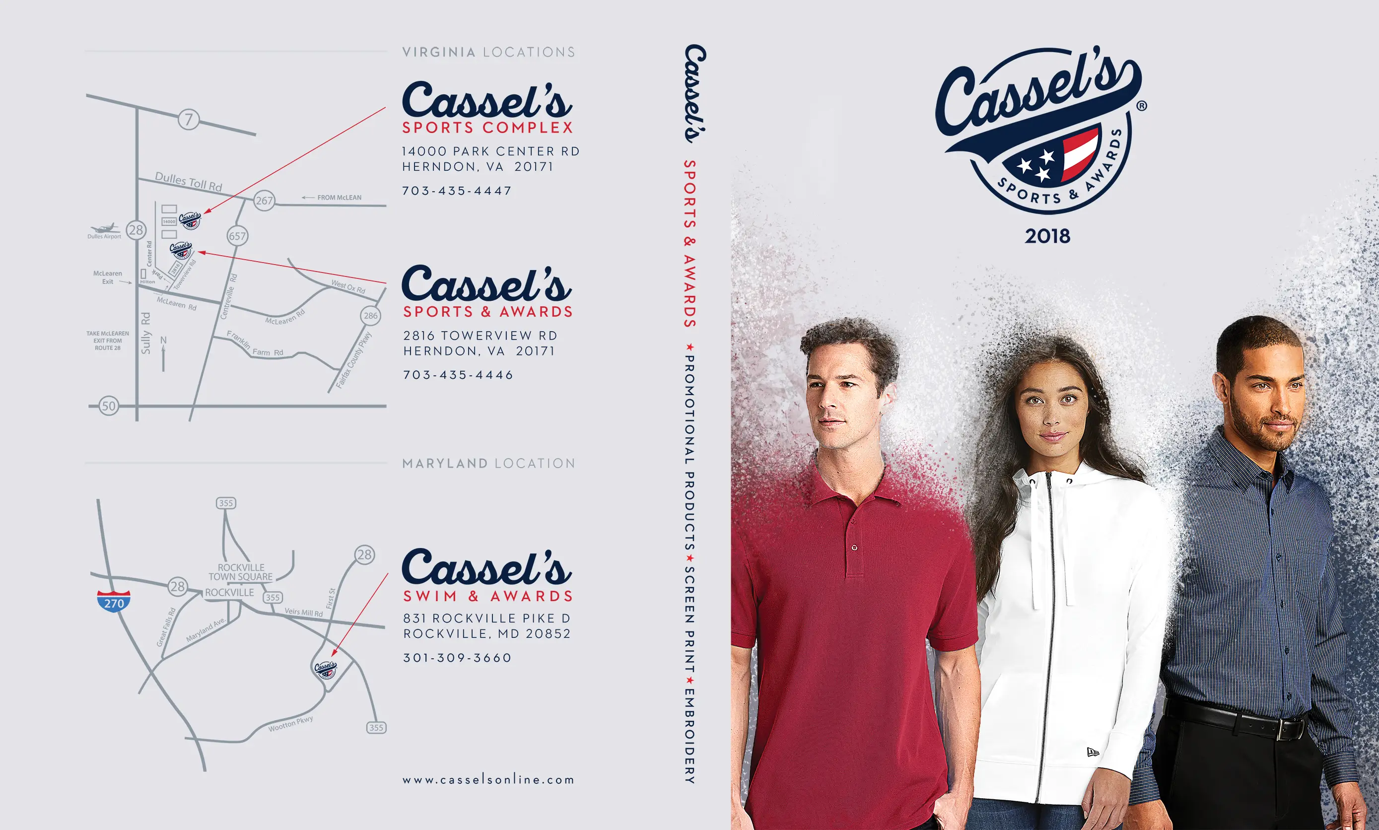 Cassel's SANMAR 2018 catalog