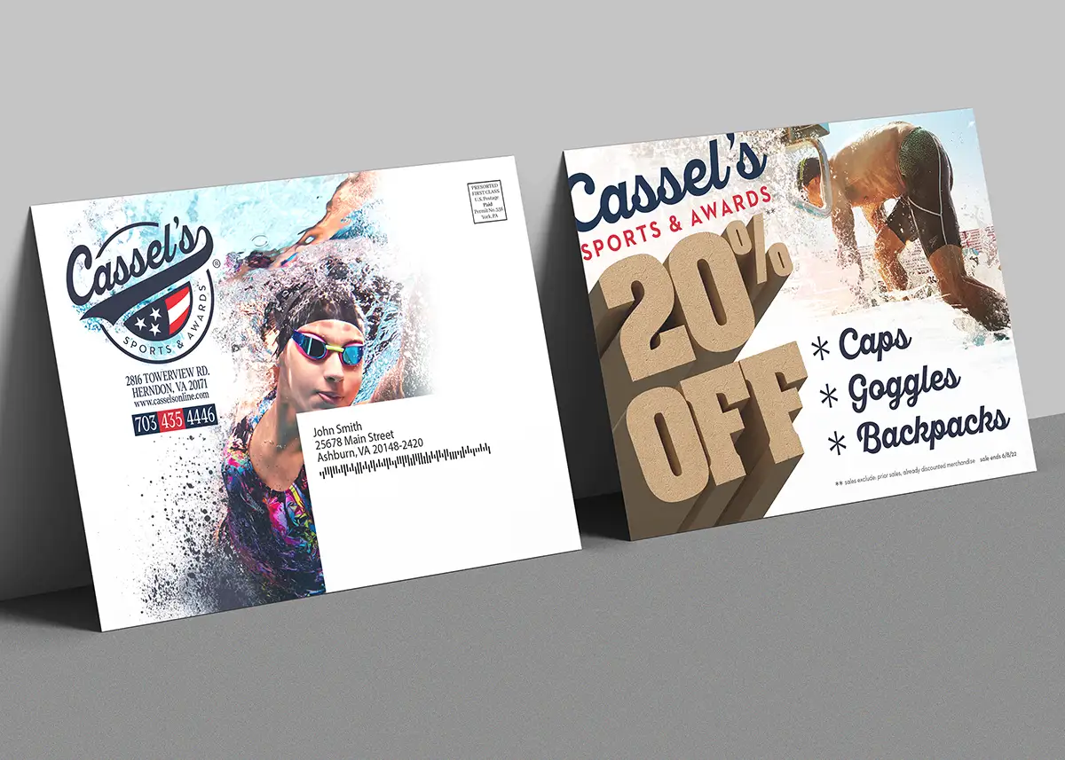 Cassel's Swim mailer