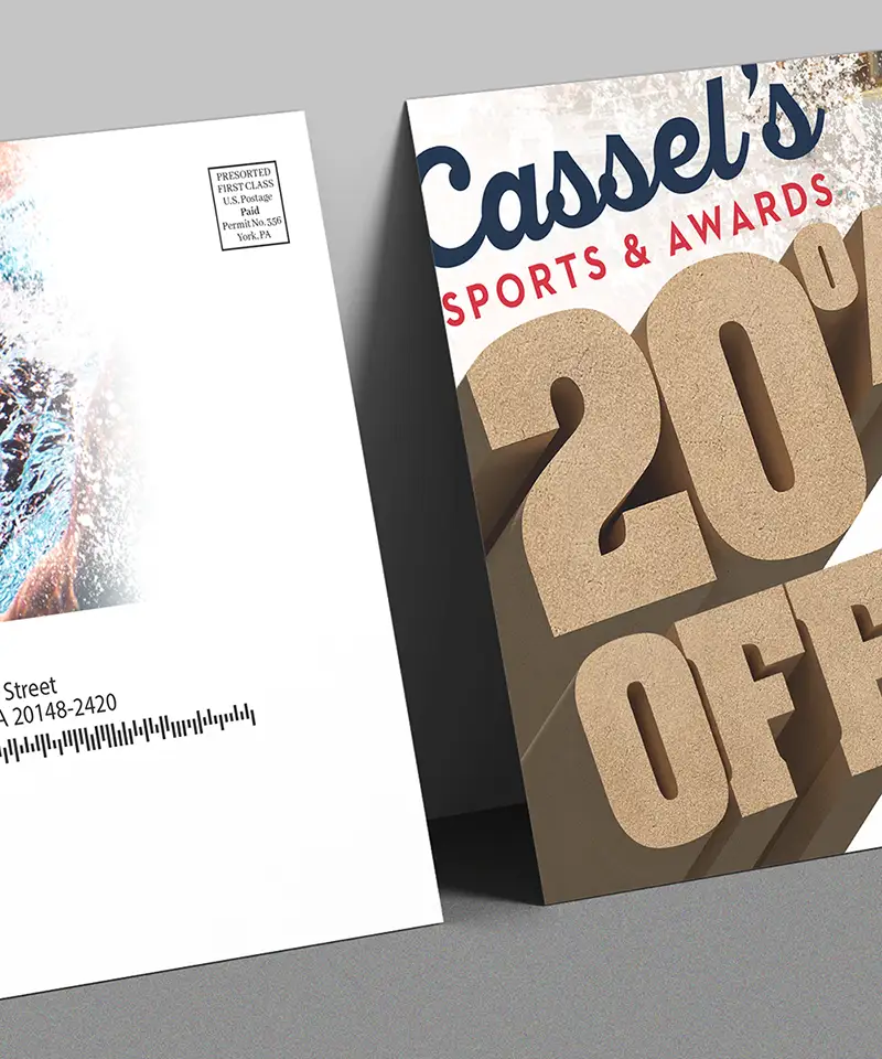 Cassel's Swim mailer slide